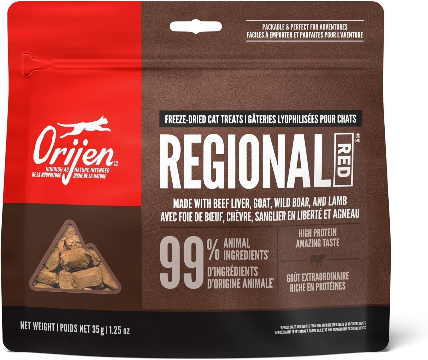 Orijen Cat Freeze-Dried Treats Regional Red 1.25oz