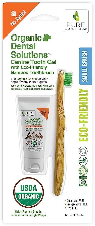 Pure and Natural Pet Dog Dental Kit, Size: Small