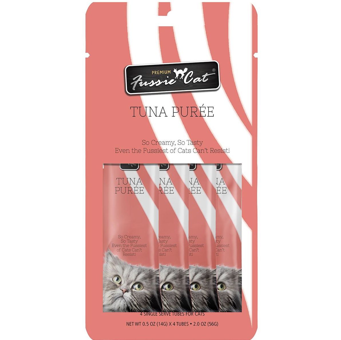 Fussie Cat Puree Tuna, Size: 2oz 4pk