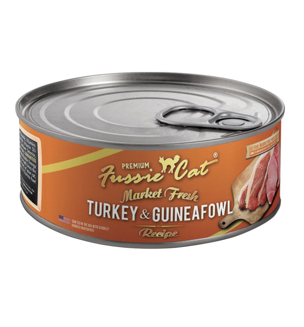 Fussie Cat Market Fresh Turkey &amp; Guineafowl Can 5.5oz