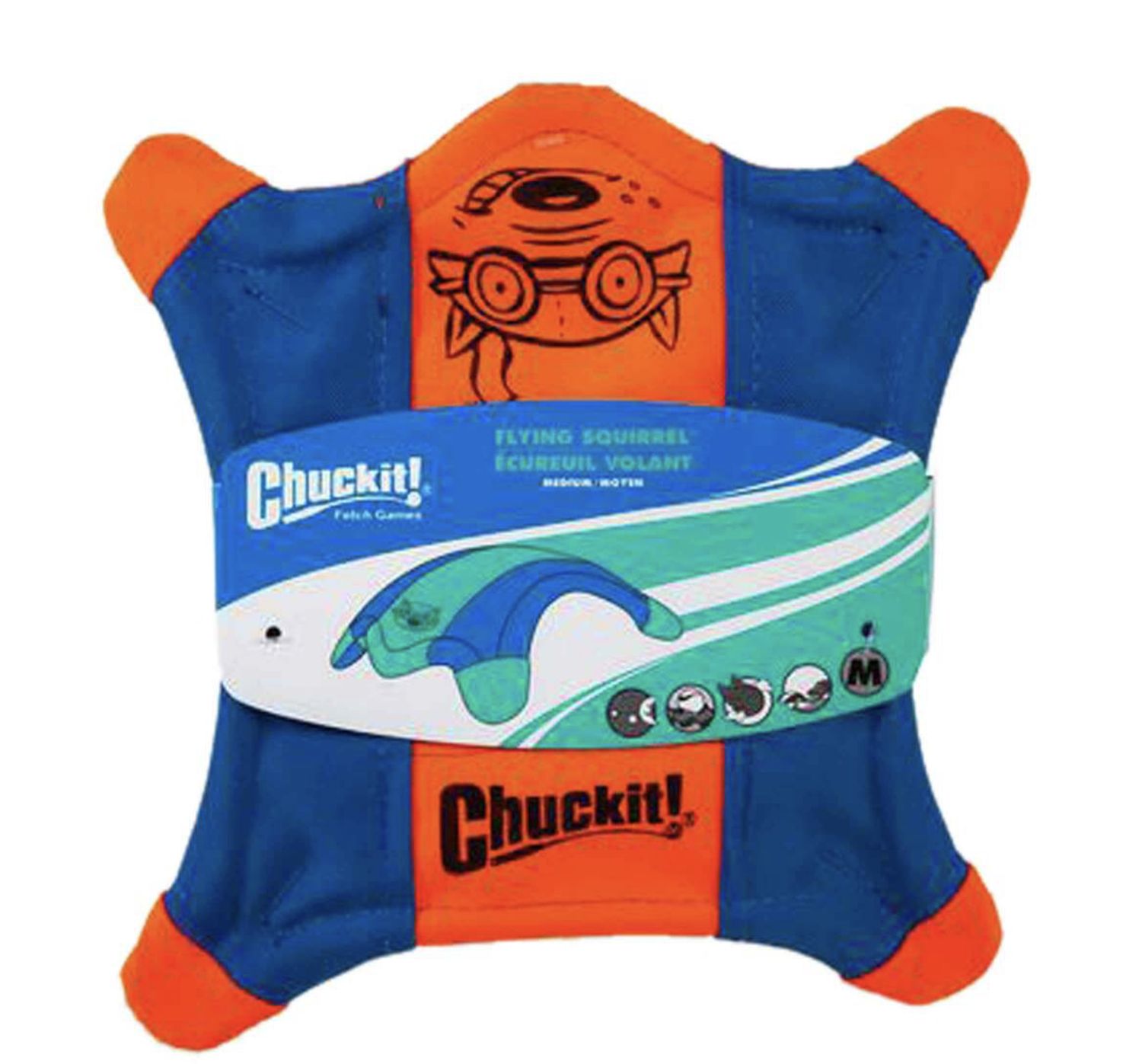Chuckit! Dog Flying Squirrel, Size: Small