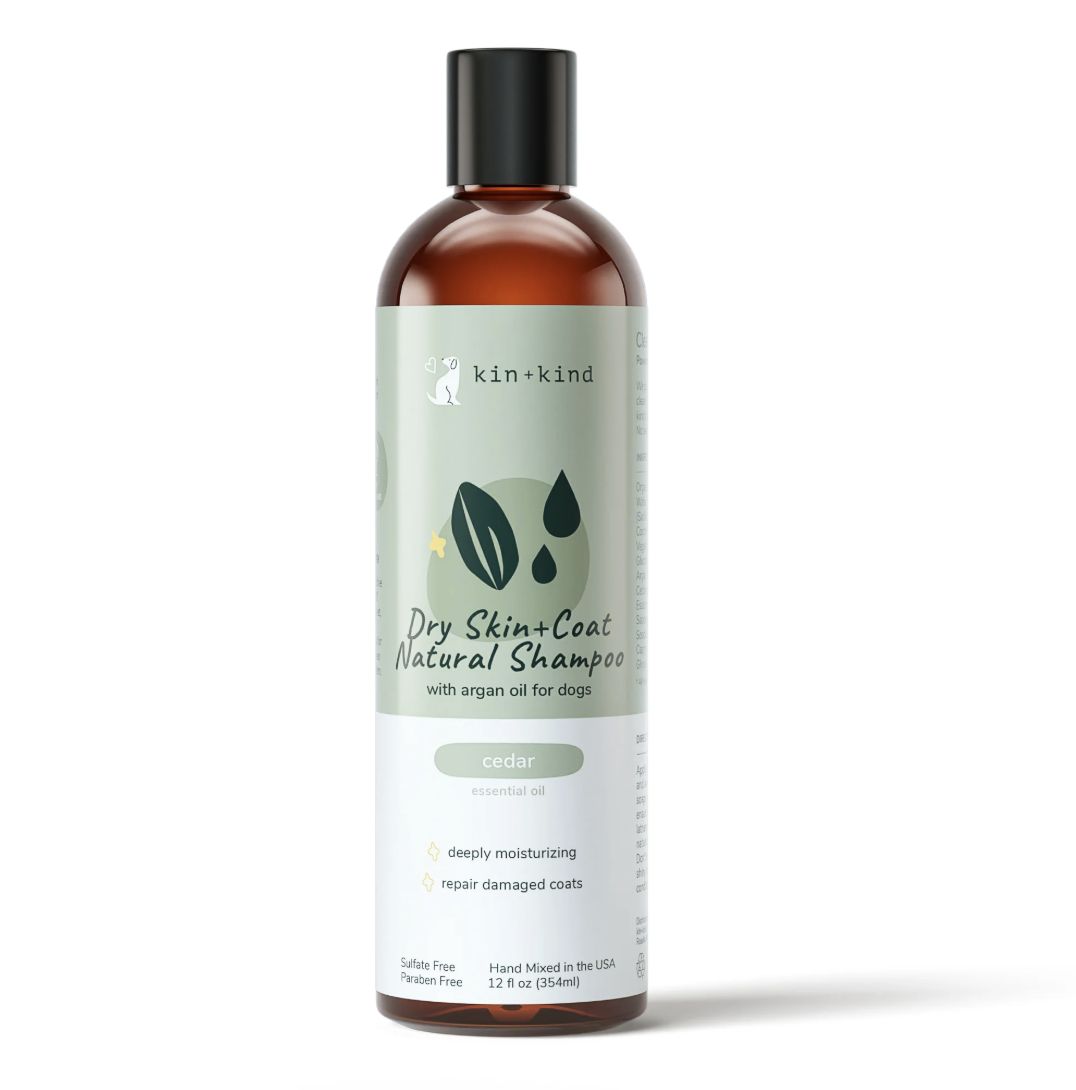 kin+kind Dog Skin &amp; Coat Shampoo Cedar 12oz