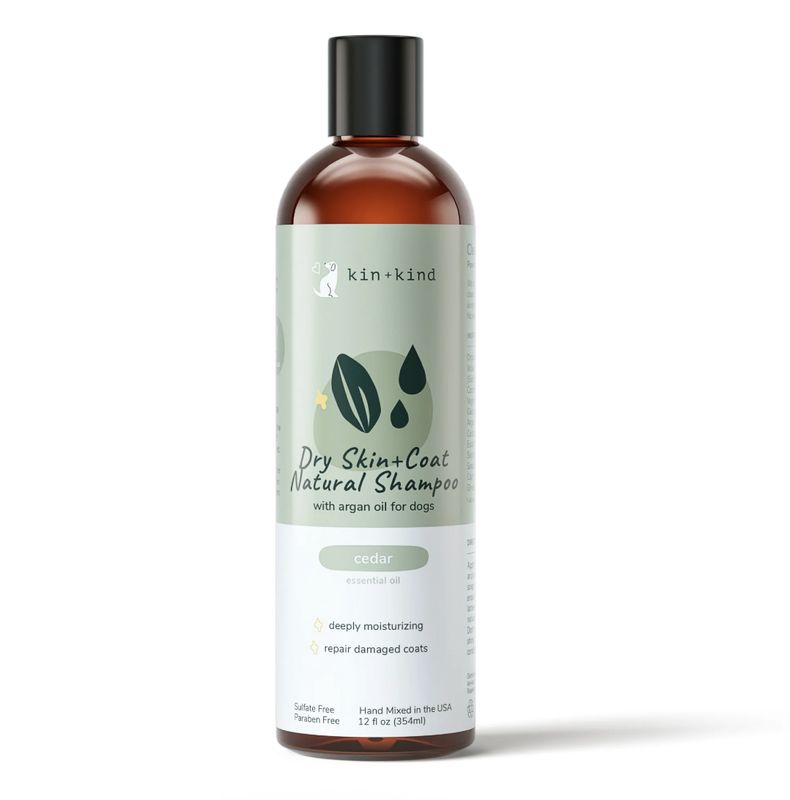 kin+kind Dog Skin &amp; Coat Shampoo Cedar 12oz