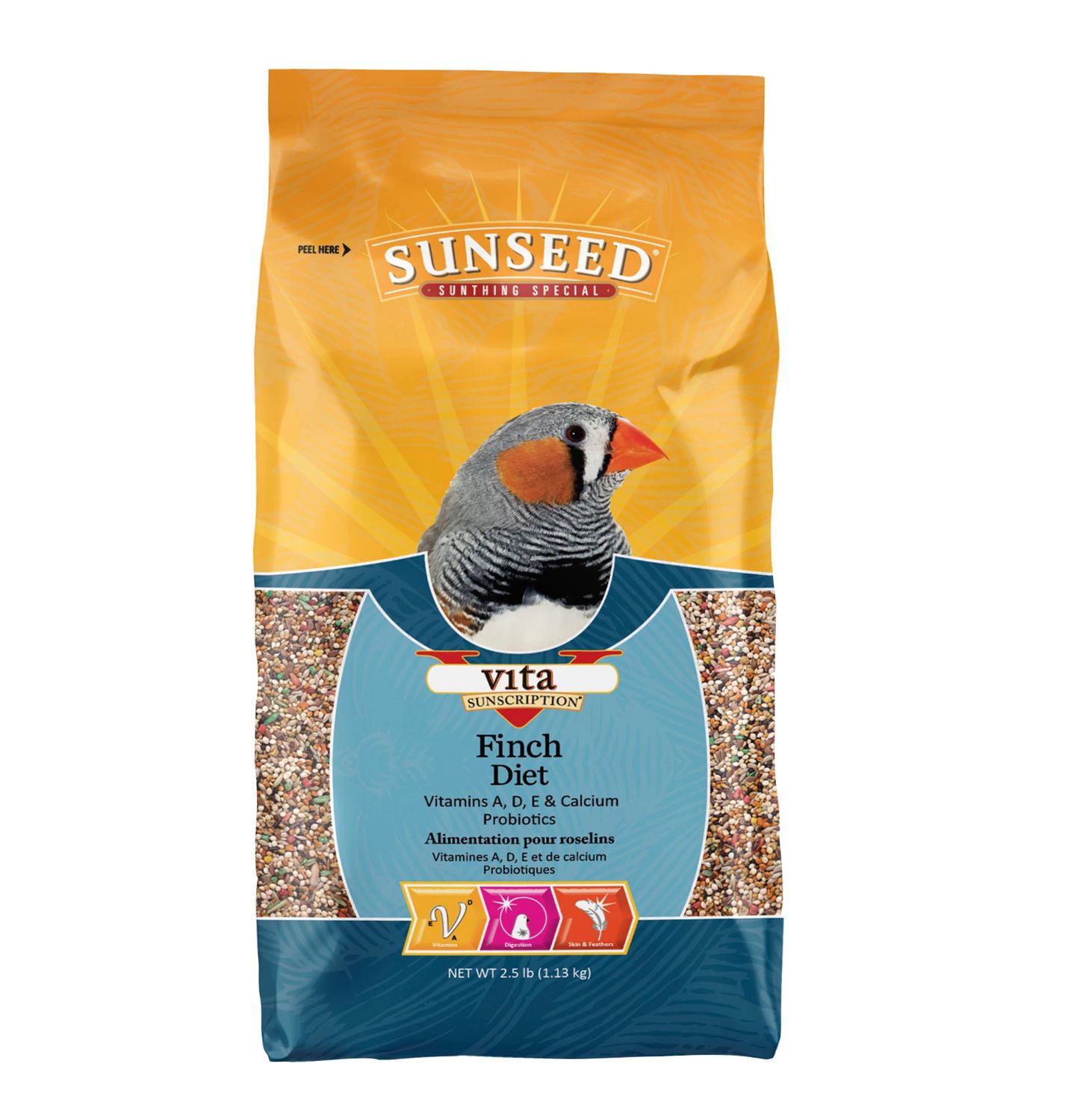 Sunseed Vita Finch Food 2.5lb
