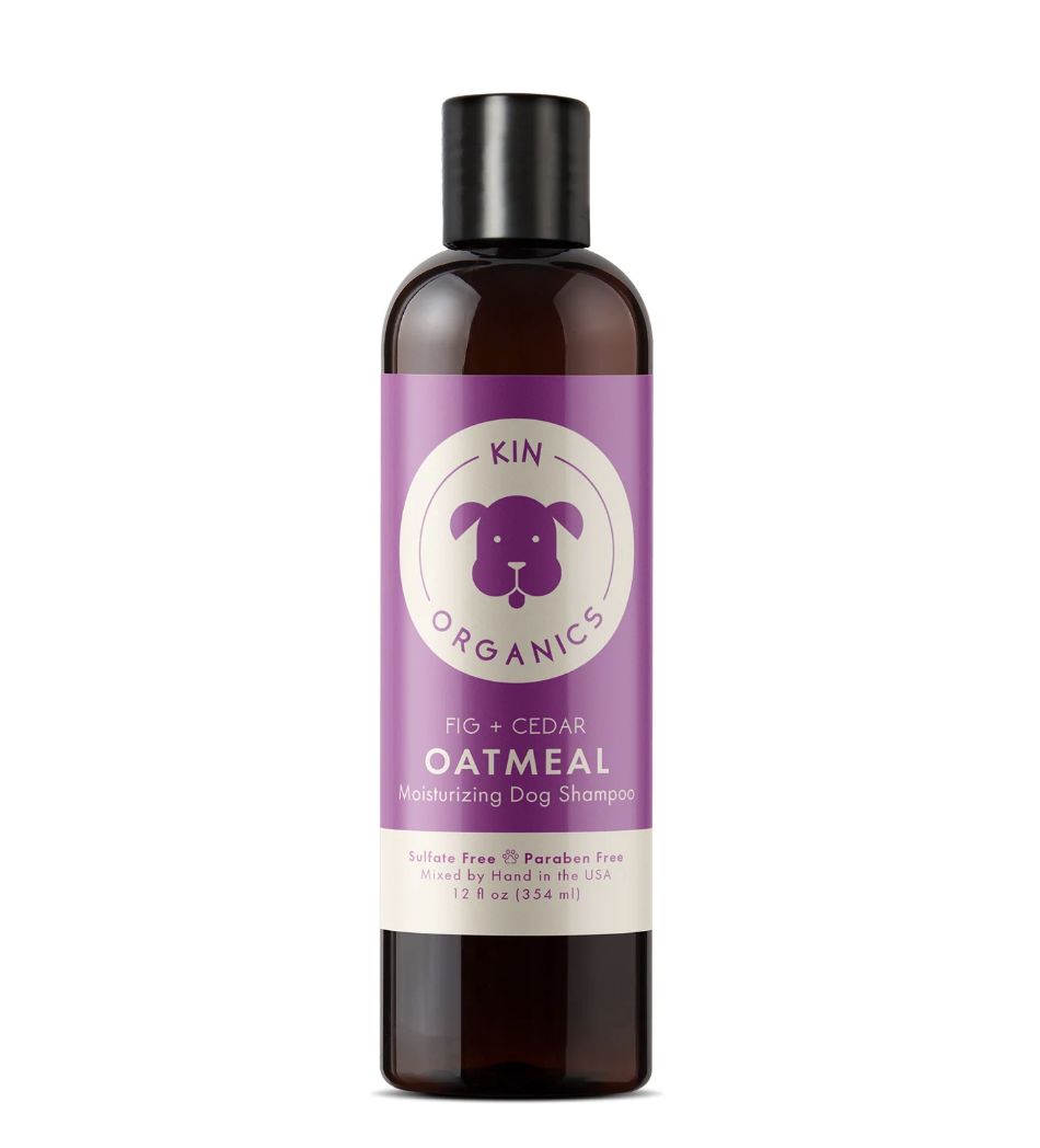 kin+kind Dog Oatmeal Itchy Shampoo Fig &amp; Cedar 12oz
