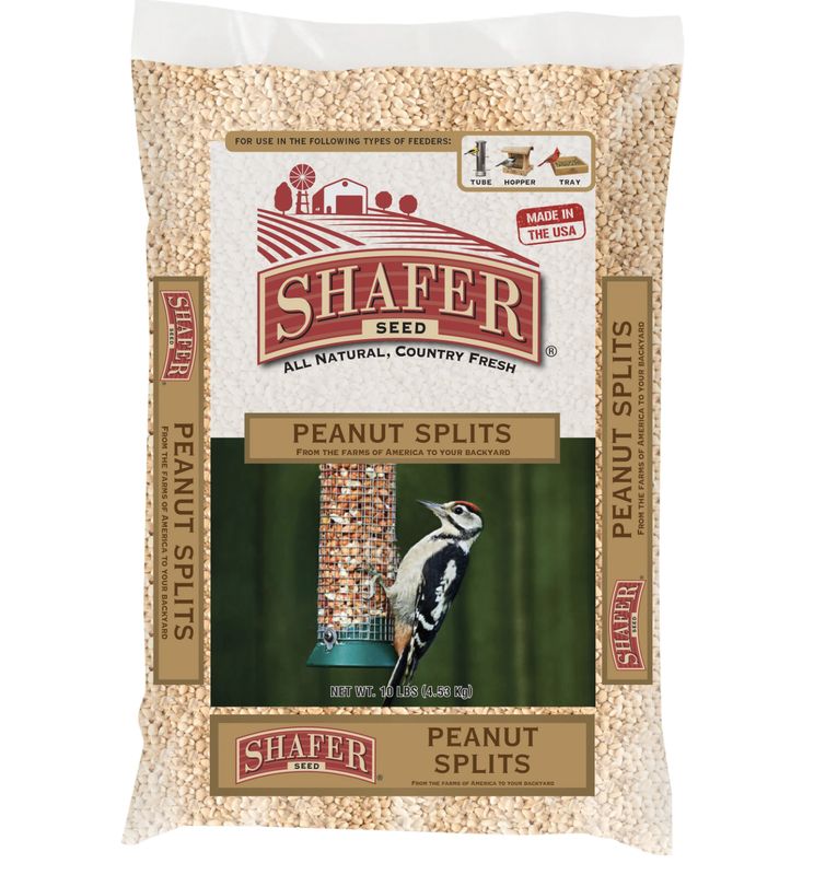 Shafer Seed Peanut Splits 5lb