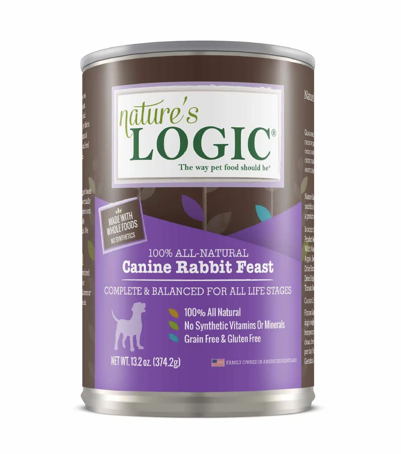 Nature's Logic Dog Rabbit 13.2oz