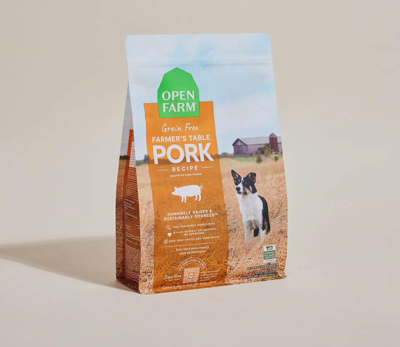 Open Farm Dog Grain Free Pork, Size: 4lb