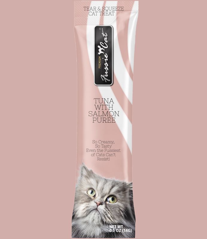 Fussie Cat Puree Tuna &amp; Salmon