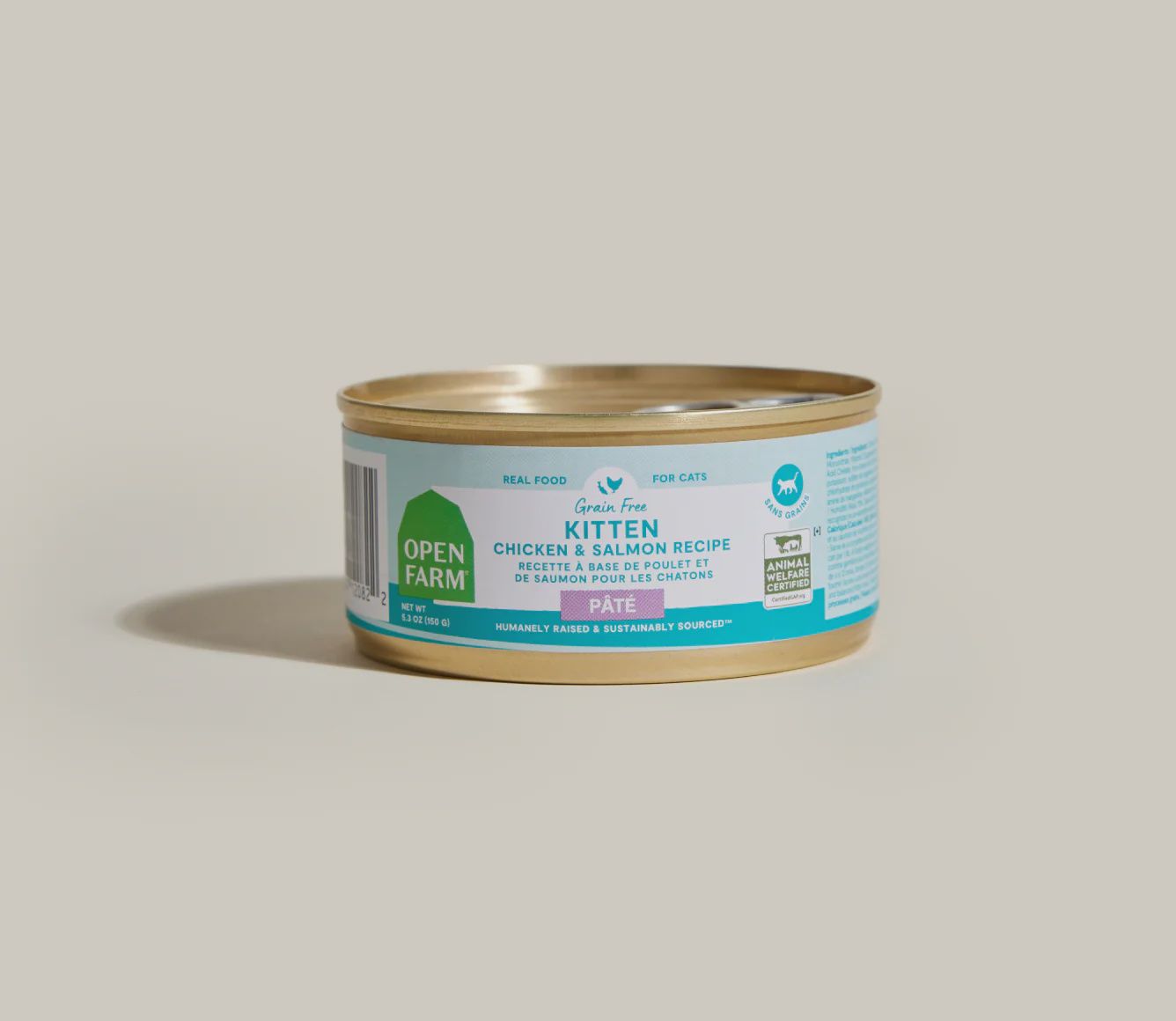 Open Farm Cat Can Kitten Chicken &amp; Salmon Pate, Size: 2.8oz