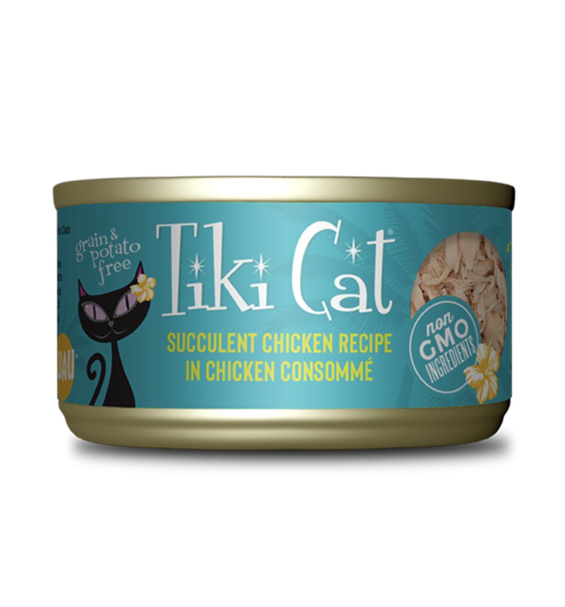 Tiki Cat Puka Puka Luau Succulent Chicken 2.8oz