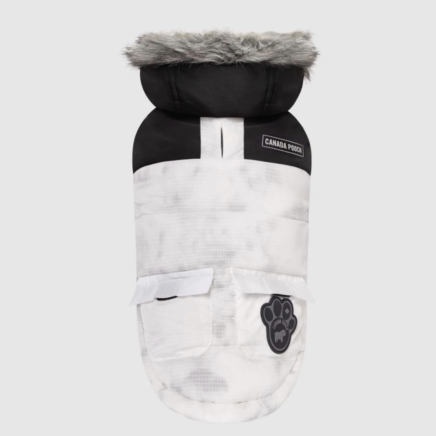 Canada Pooch Eco+ True North Parka Marble, Size: 18