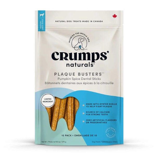Crumps Dental Sticks Pumpkin Spice, Size: 10ct