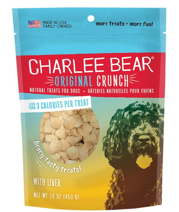 Charlee Bear Dog Liver, Size: 6oz