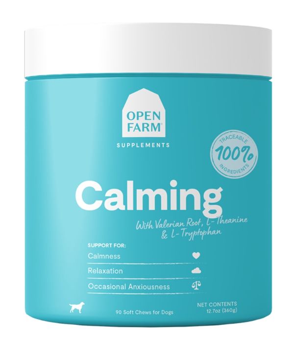 Open Farm Dog Supplement Calming 90count