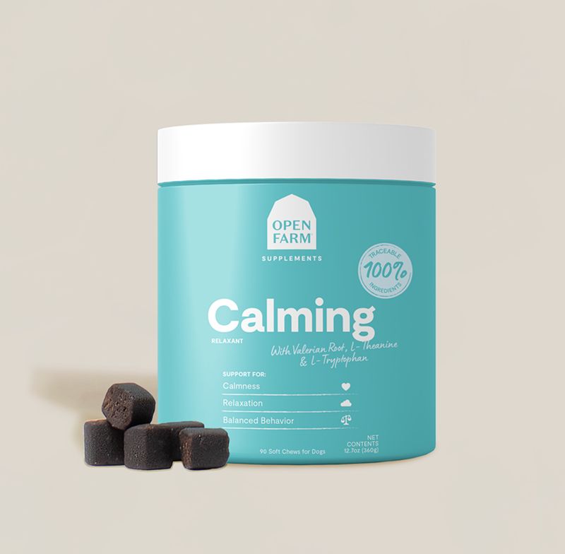 Open Farm Dog Supplement Calming Treats 12.7oz