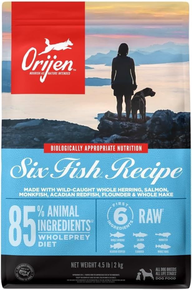 Orijen Dog Grain Free Six Fish, Size: 13lb