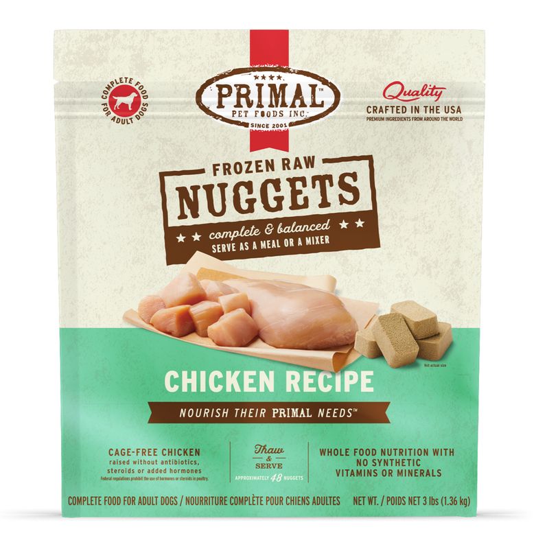 Primal Dog Frozen Raw Chicken
