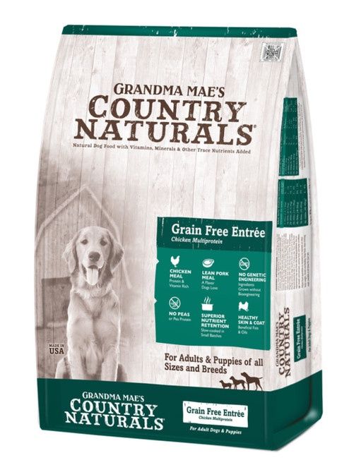 Grandma Mae's Dog Grain Free Chicken Multi Protein Entree, Size: 4lb