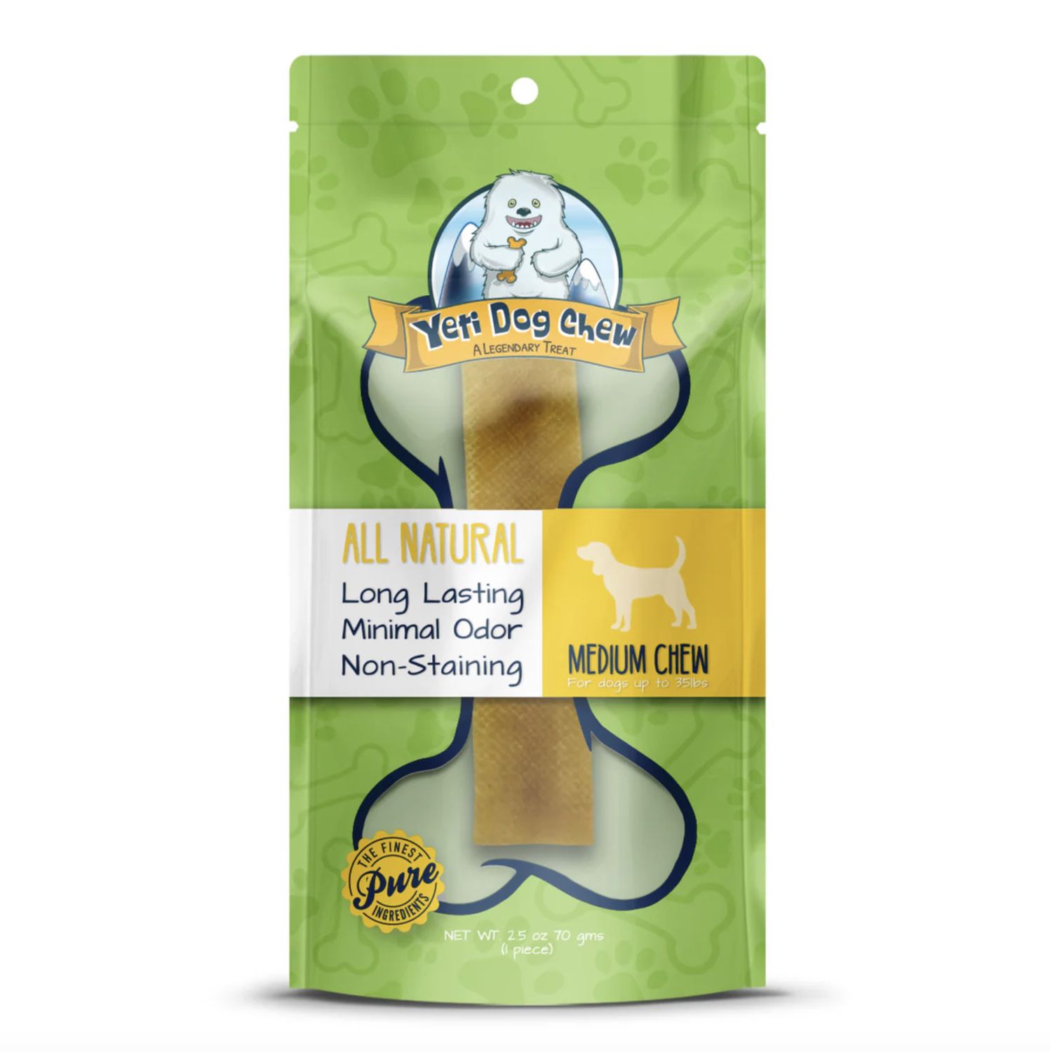 Yeti Dog Chew Yak Cheese 1 pack, Size: Medium