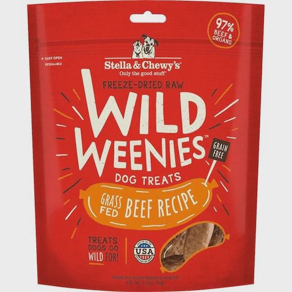 Stella &amp; Chewy's Dog Freeze-Dried Weenie Beef, Size: 3.25oz