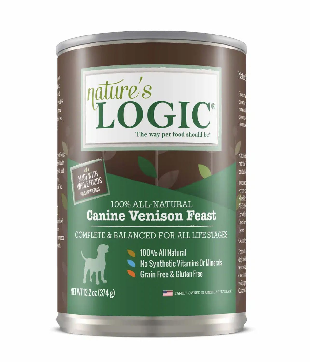Nature's Logic Dog Venison 13.2oz