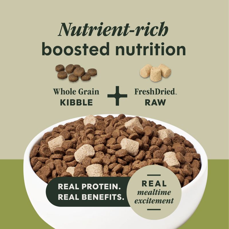 Instinct Dog RawBoost+ Whole Grain Lamb &amp; Oatmeal Kibble