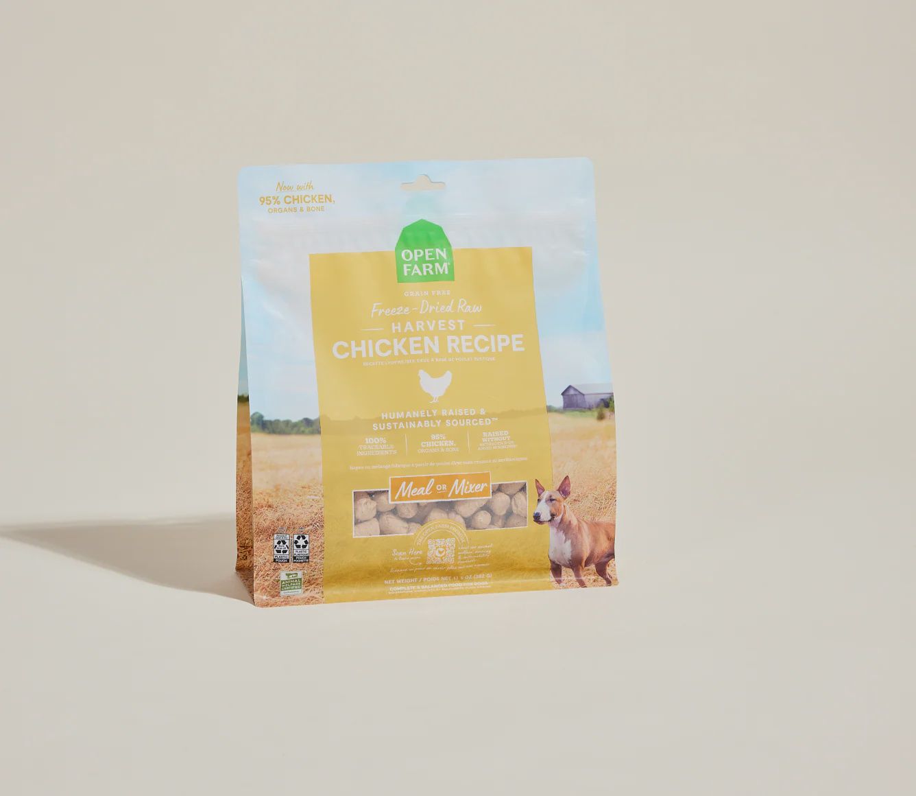 Open Farm Dog Freeze Dried Raw Morsels Chicken, Size: 3.5oz