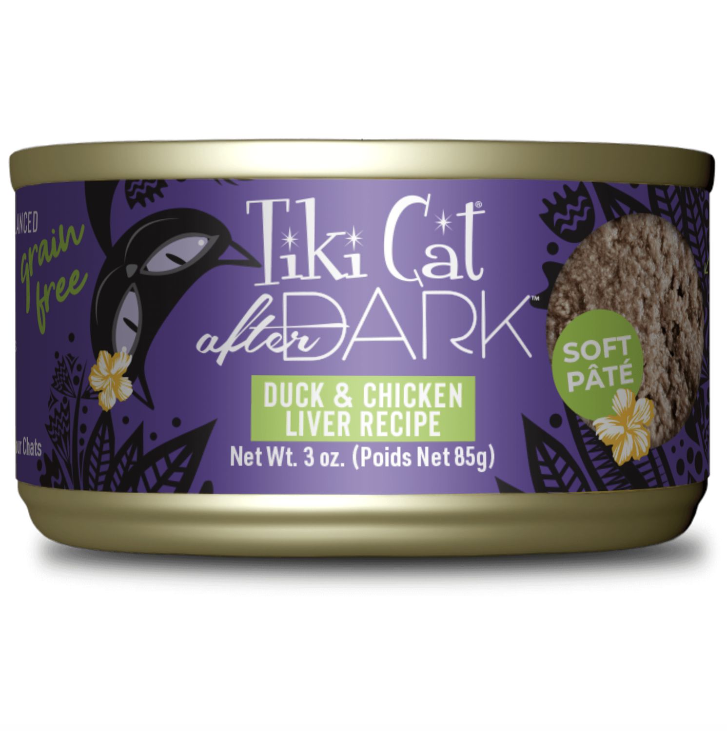 Tiki Cat After Dark Pate Duck &amp; Chicken Liver 3oz