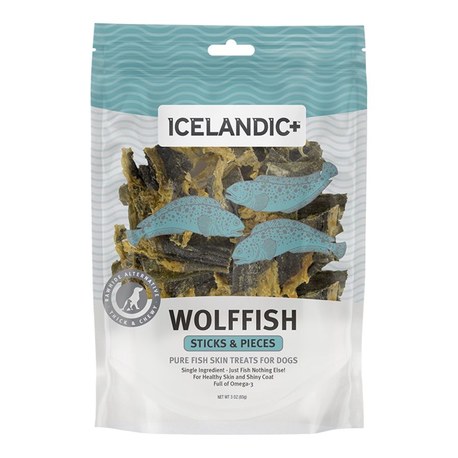 Icelandic Dog Sticks &amp; Pieces Wolfish 3oz