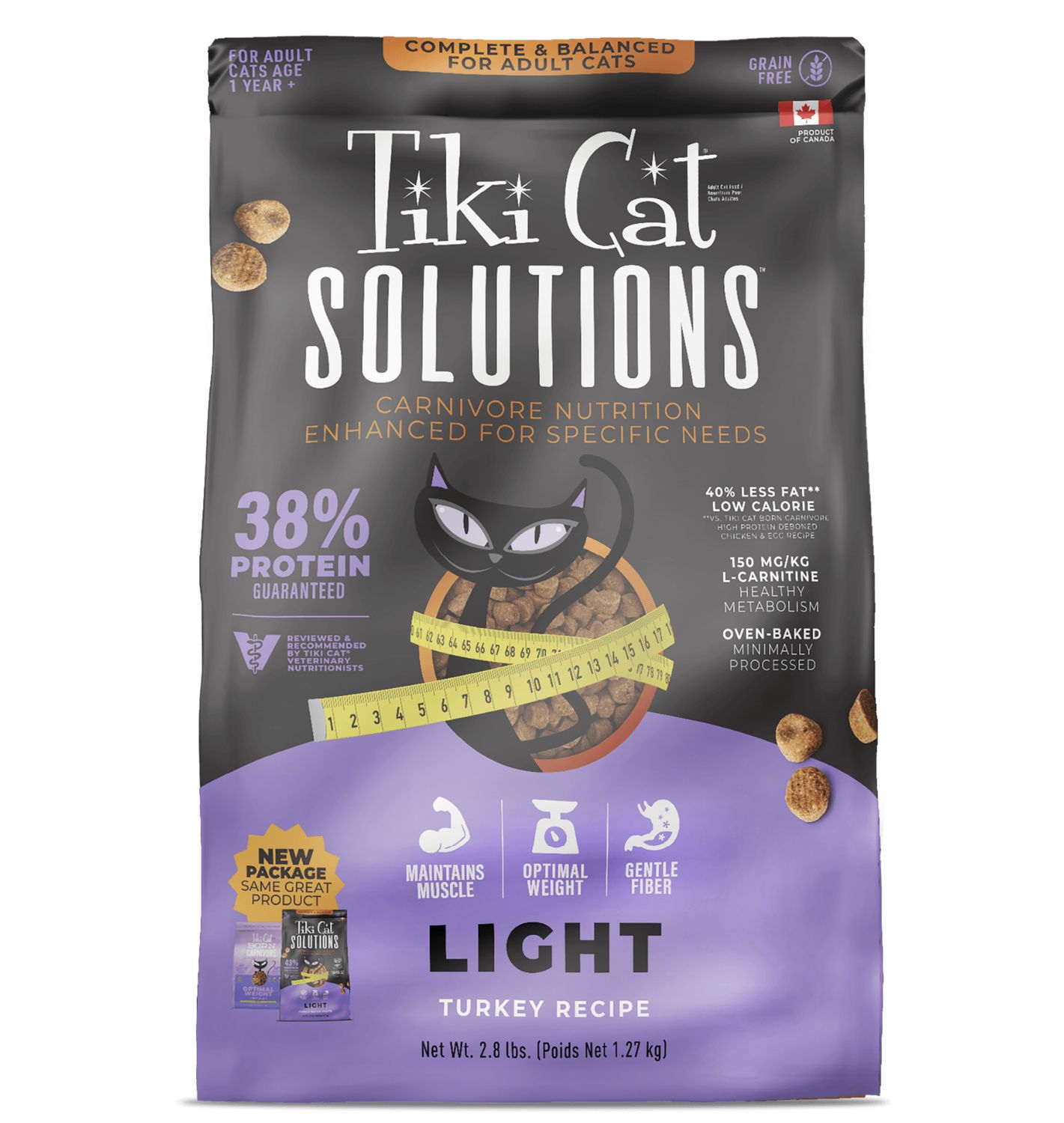 Tiki Cat Solutions Light Turkey Recipe 2.8lb