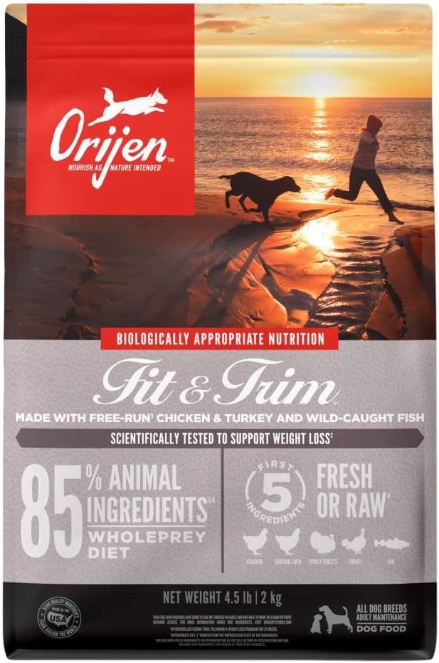 Orijen Dog Grain Free Fit &amp; Trim, Size: 4lb