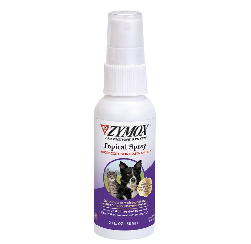 Zymox Topical Spray with 0.5% Hydrocortisone 2oz