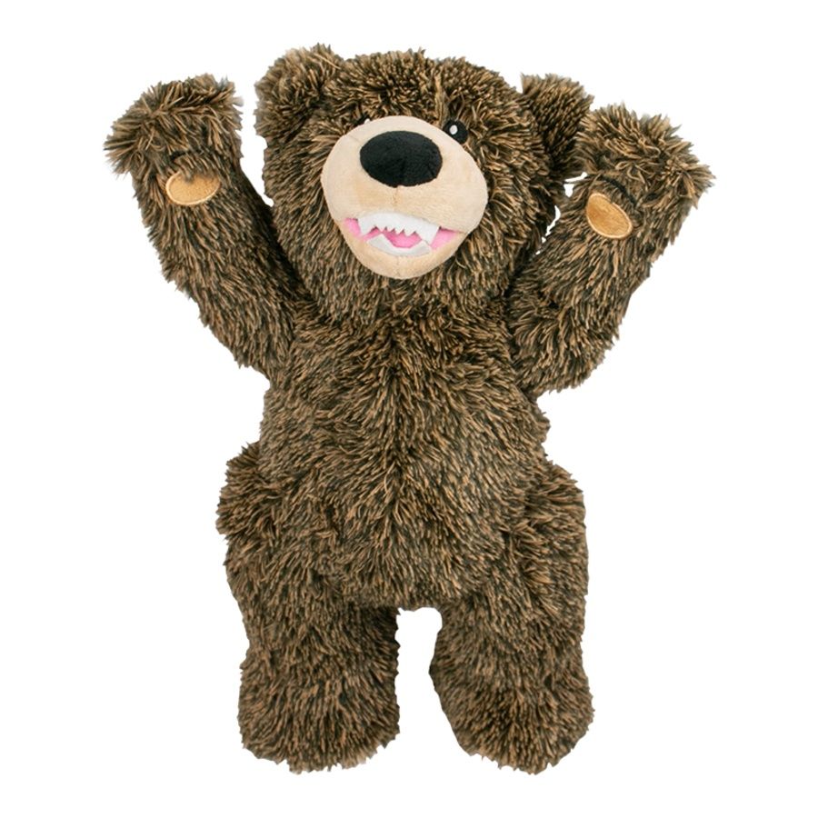Tall Tails Dog Plush Rope Body Grizzly 14''
