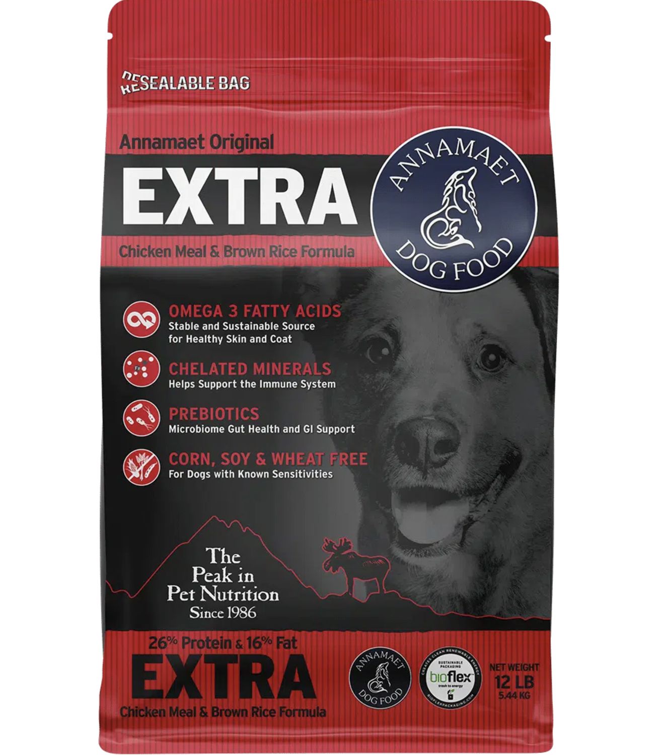 Annamaet Dog Original Extra, Size: 5lb