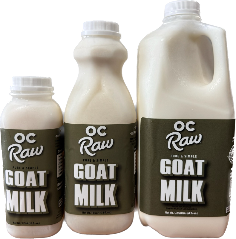 OC Raw Frozen Goat Milk