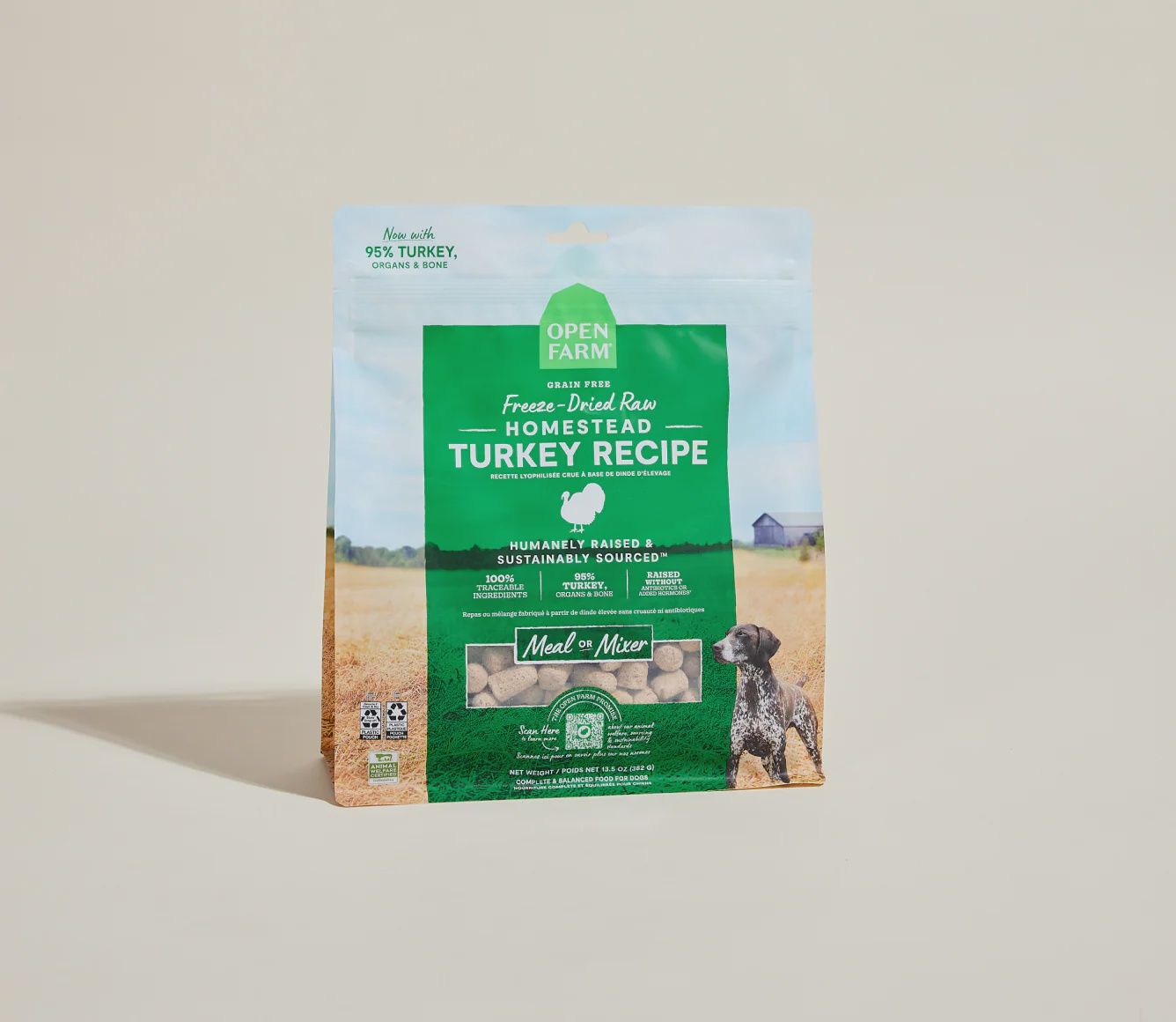 Open Farm Dog Freeze Dried Raw Morsels Turkey, Size: 3.5oz