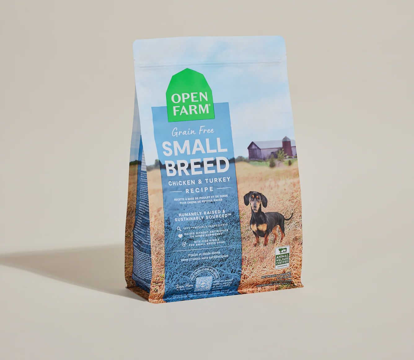 Open Farm Dog Grain Free Small Breed Chicken &amp; Turkey, Size: 4lb