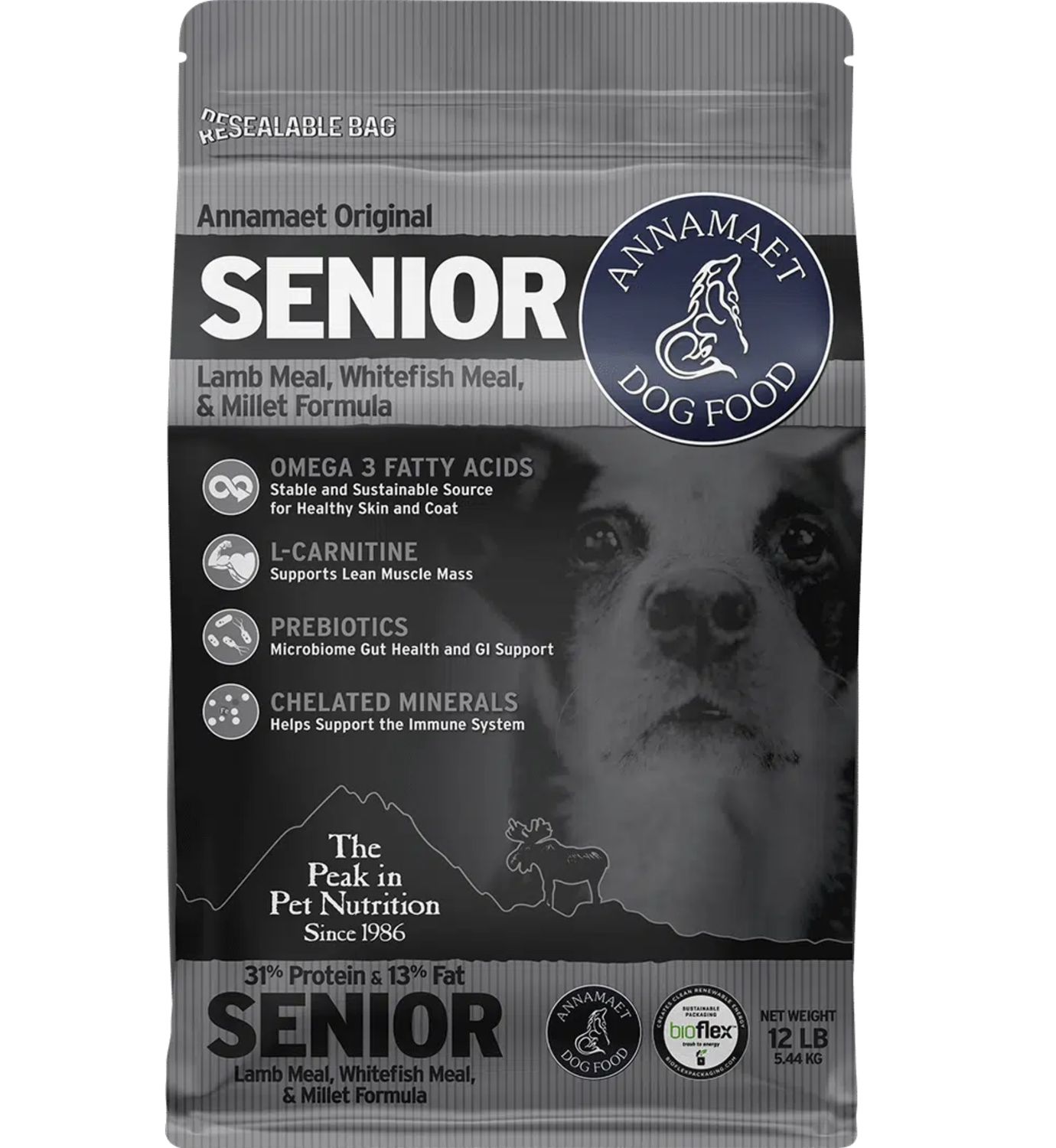 Annamaet Dog Original Senior, Size: 5lb