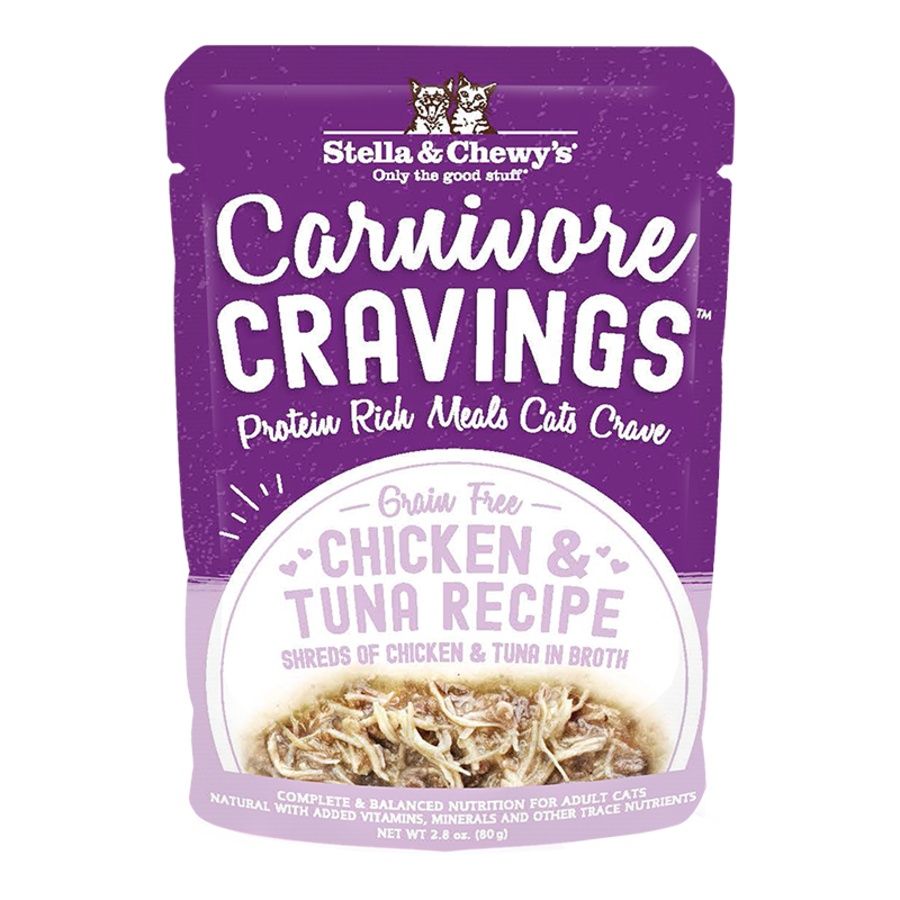Stella &amp; Chewy's Cat Shreds Chicken &amp; Tuna 2.8oz