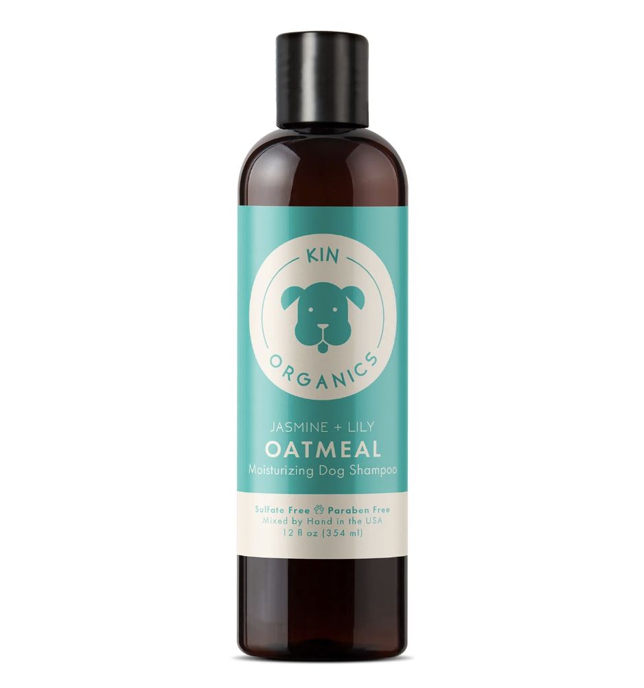 kin+kind Dog Oatmeal Itchy Shampoo Jasmine &amp; Lily 12oz