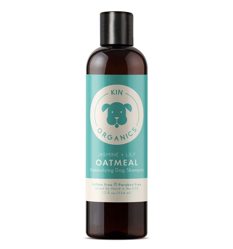 kin+kind Dog Oatmeal Itchy Shampoo Jasmine &amp; Lily 12oz