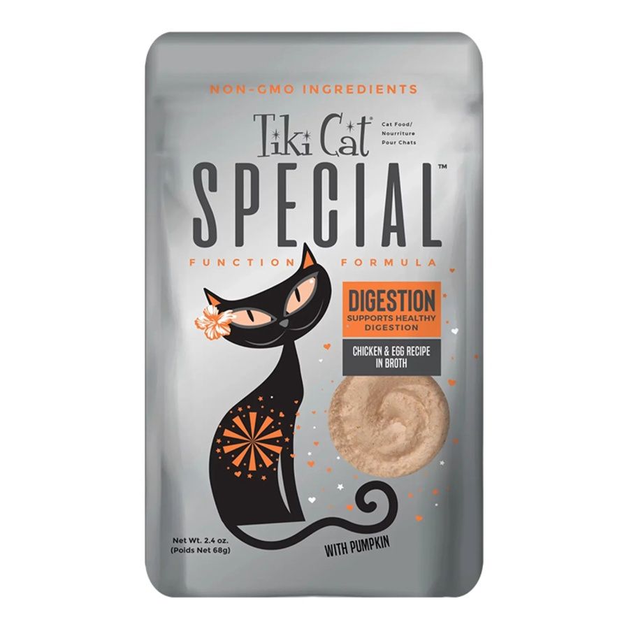 Tiki Cat Special Mousse Digestion Chicken &amp; Egg 2.4oz