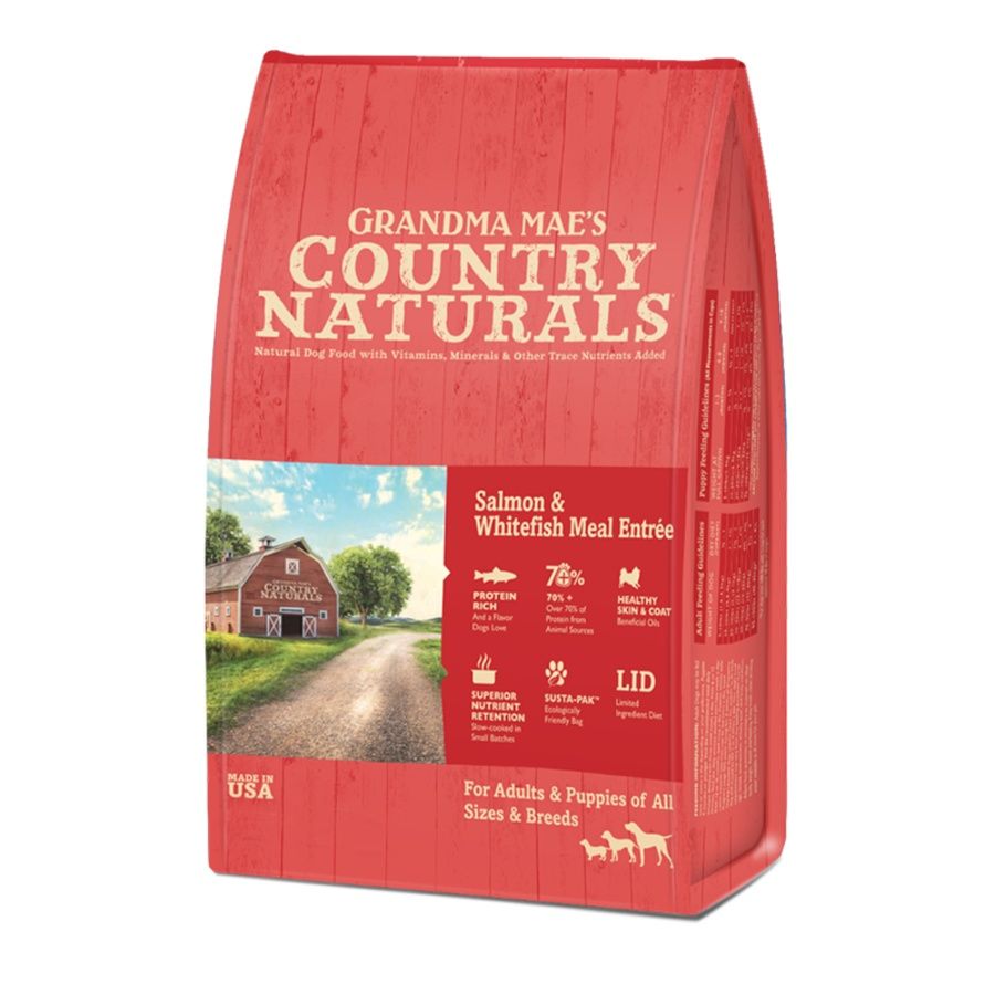 Grandma Mae's Dog Salmon &amp; Whitefish Meal Entree, Size: 4lb