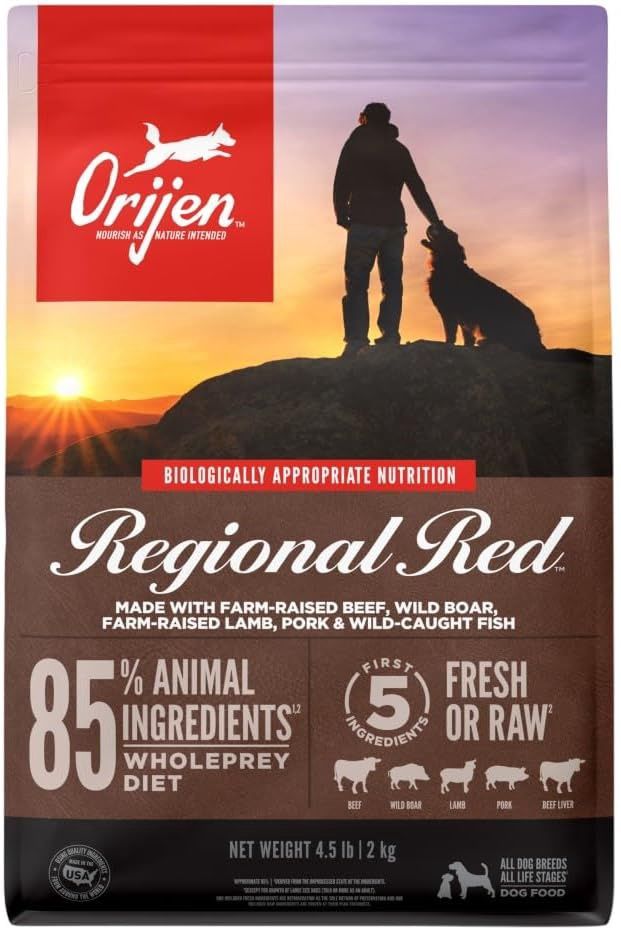 Orijen Dog Grain Free Regional Red, Size: 13lb