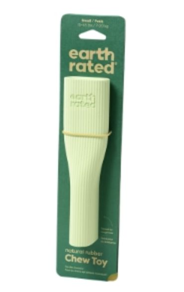 Earth Rated Dog Chew Toy Green Rubber, Size: small