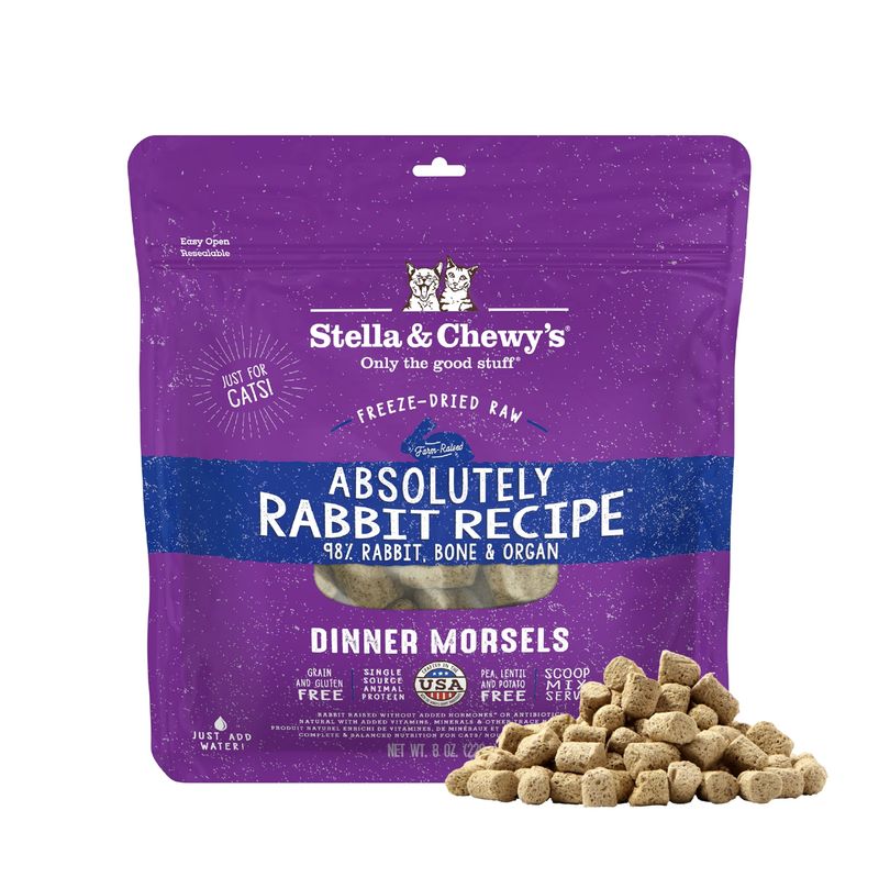 Stella &amp; Chewy's Cat Freeze-Dried Rabbit