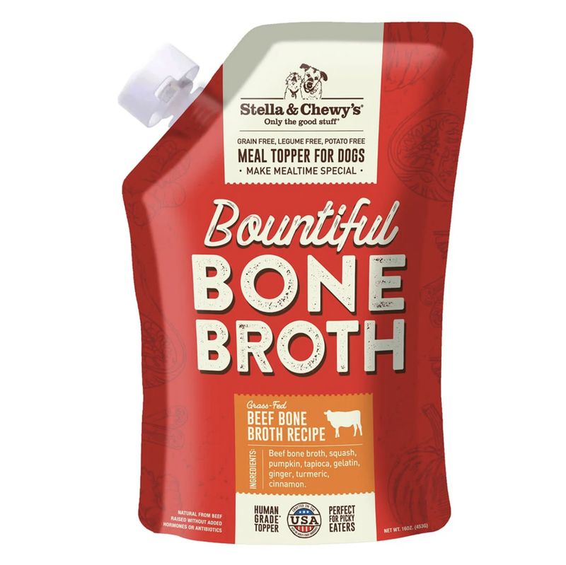 Stella &amp; Chewy's Dog Bone Broth Beef 16oz