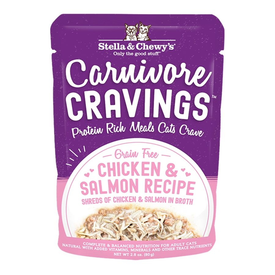 Stella &amp; Chewy's Cat Shreds Chicken &amp; Salmon 2.8oz