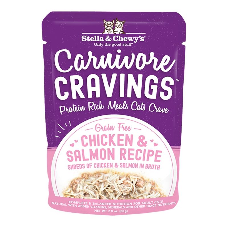 Stella &amp; Chewy's Cat Shreds Chicken &amp; Salmon 2.8oz